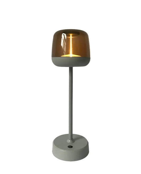 Tafellamp Rond Hoog Taupe
