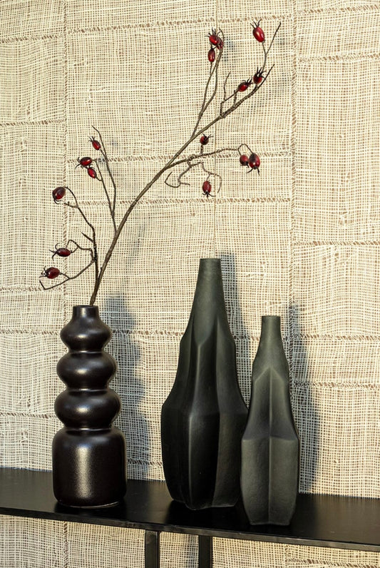 Vase Robbin Grey S