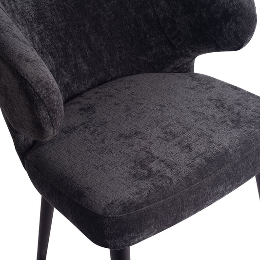 Fiori Anthracite 0504 dining chair black