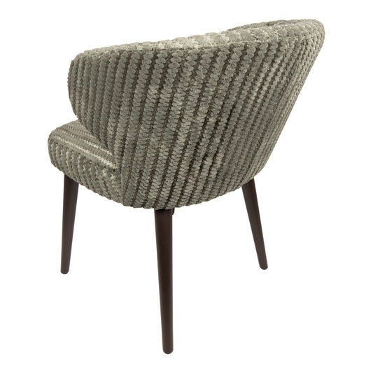 Fiori Green 13 dining chair dark brown