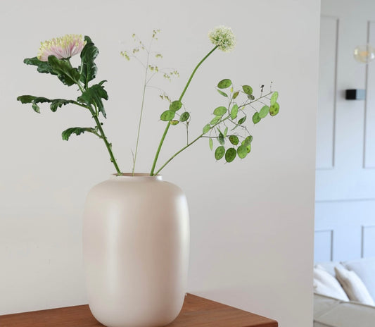 Vase Artic M Matte Ivory