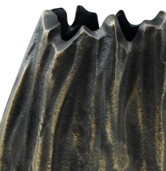 Vase aluminium grey