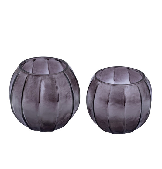 Troian Glass Tealight round L